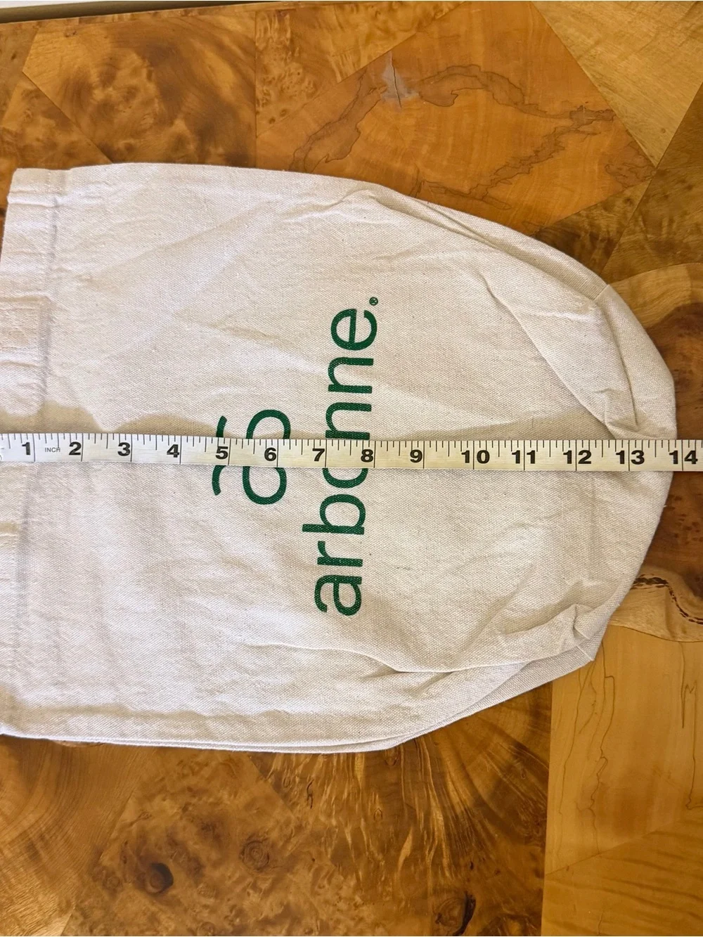 Arbonne Canvas Tote Bag Tan Cotton Fair Trade